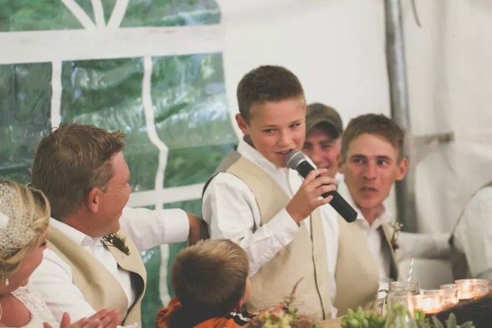 Wedding speech for bride image